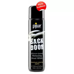 Silicone personal lubricant pjur pjur backdoor 100 ml — silicone-based anal lubricant with jojoba extract, condom-safe