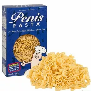 Pasta Spencer & Fleetwood novelty pasta shaped like a penis, 200 g