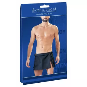 Мужская юбка Svenjoyment модель 21402091181, гладиаторский стиль, размер L/XL, 65% полиэстер/35% хлопок, боковые карманы
