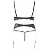 Apakšveļas komplekts aberta fina Pearls XL Black Photo 10