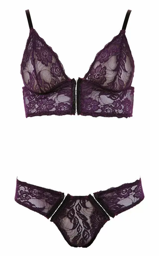 Lingerie set cottelli collection Bralette & briefs XL Photo 4