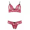 Комплект Cottelli Collection Bra Set M Black Photo 5
