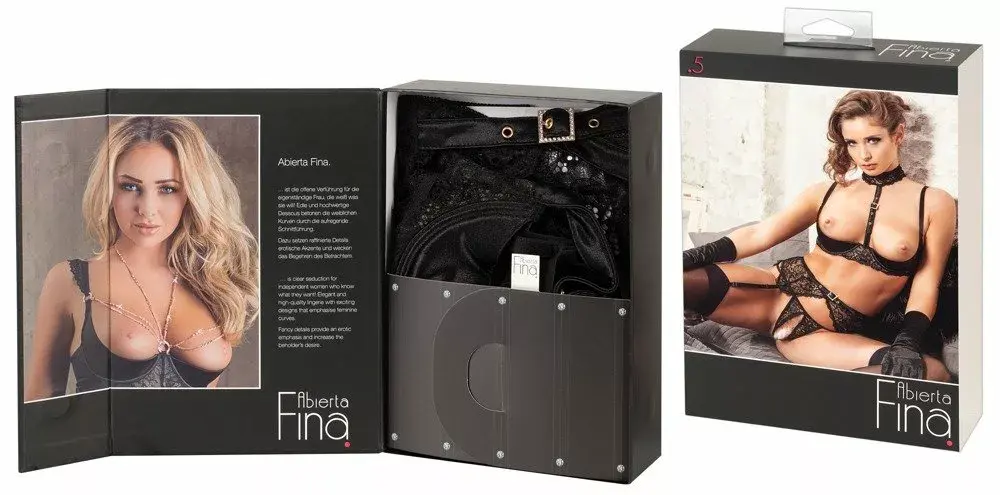 Apakšveļas komplekts abierta fina Shelf Bra Set 85B Photo 2
