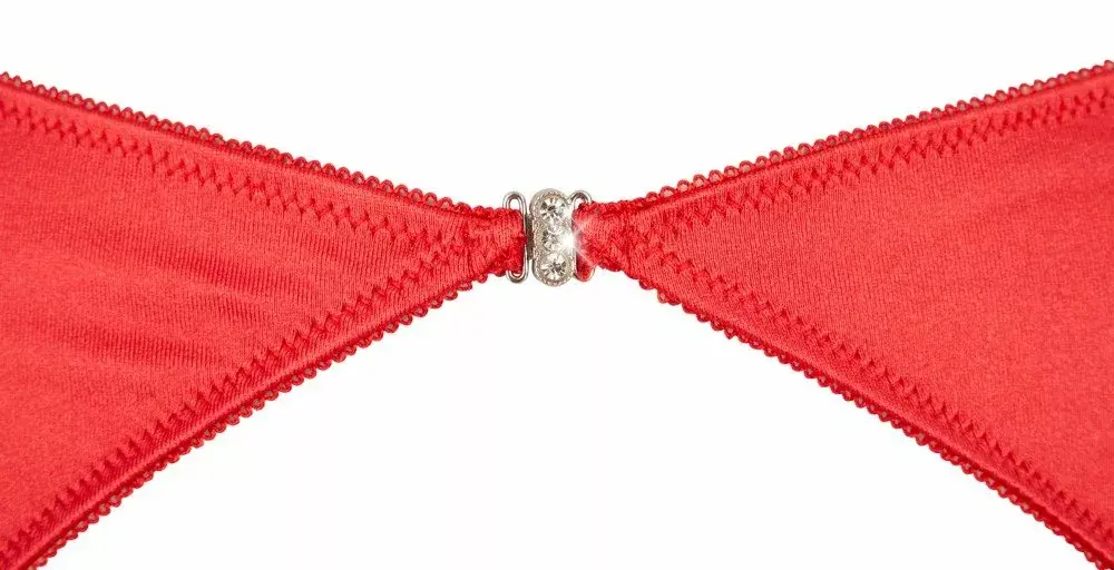 Apakšveļas komplekts Cottelli Collection Shelf Bra 80C sarkans Photo 6
