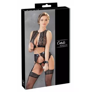 Bonda komplekts Cottelli Collection S Melns Top Set 22511161021