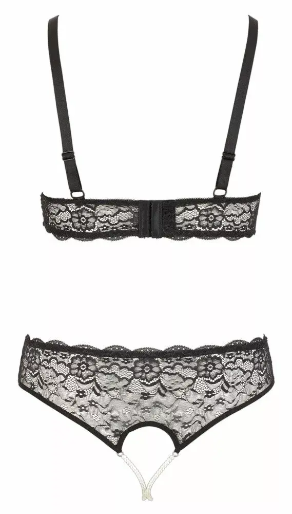 Комплект cottelli collection 3XL Black Pearl Photo 7