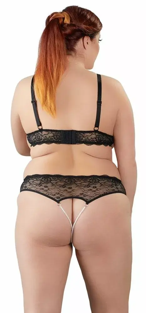 Apakšveļas komplekts cottelli collection 4XL Black Pearl Photo 6
