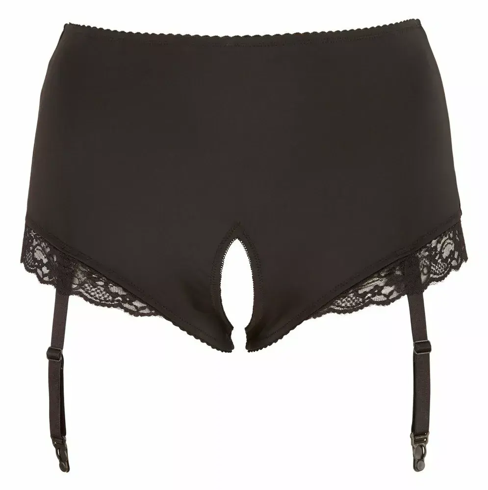 Трусики cottelli collection Open Suspender Briefs XL Photo 4