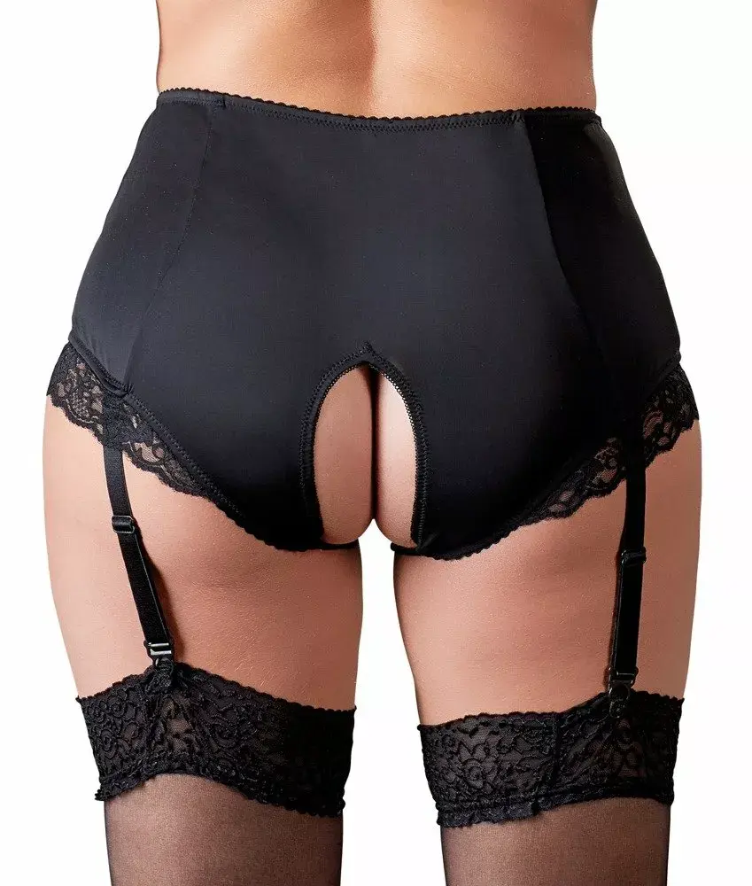 Трусики cottelli collection Open Suspender Briefs XL Photo 5