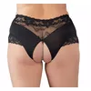 Женские трусики Cottelli Collection Pearl Black L Photo 8