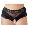 Трусы cottelli collection Pearl — женские 2XL чёрные Photo 2