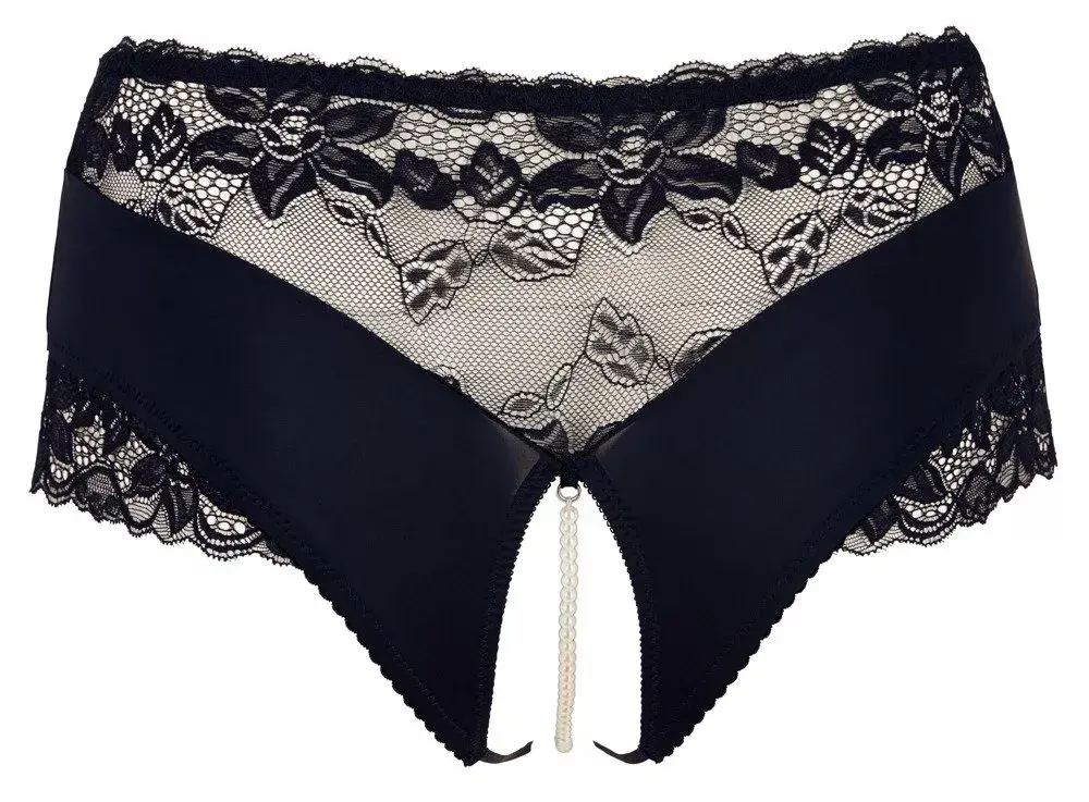 Cottelli Collection Трусы Pearl 4XL, чёрные Photo 9