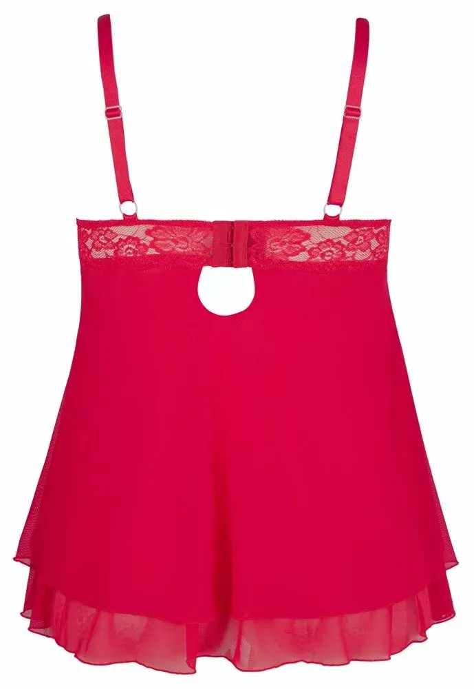 Бэбидолл неgligee cottelli collection XL Красный Photo 8