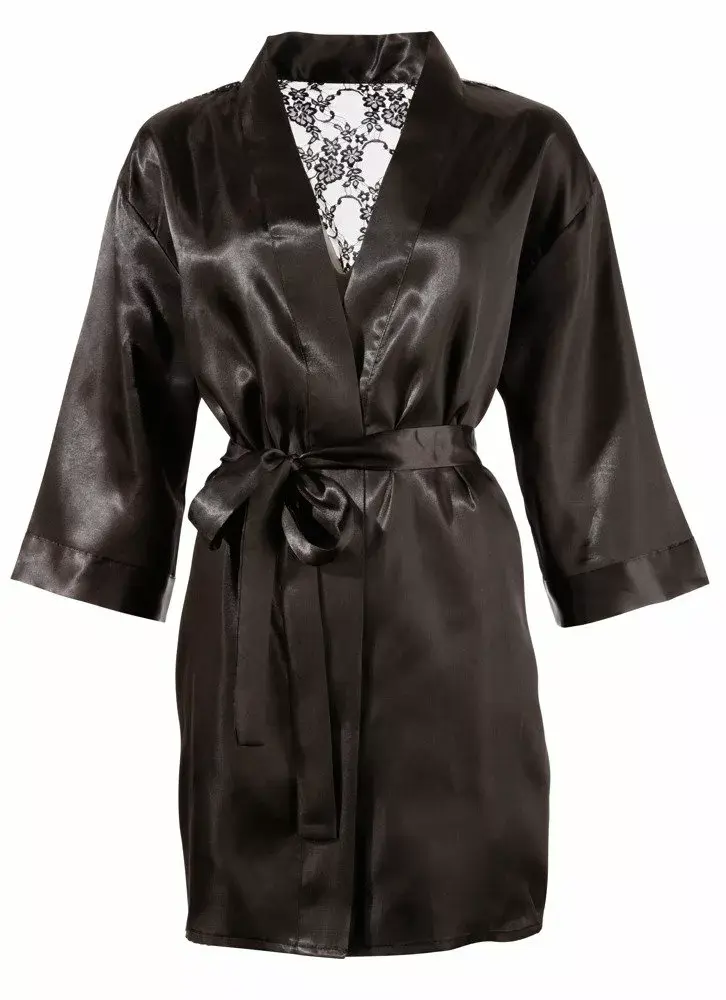 Кружевной кимоно Cottelli Collection L/XL — короткий Photo 4