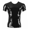 Late X lateksa T-krekls S — unisex melns Photo 5