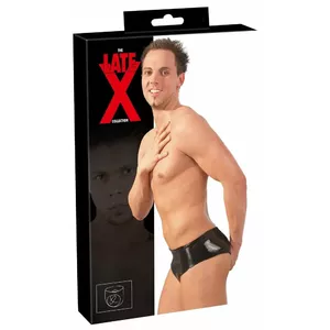 Latex Men's Briefs black M/L