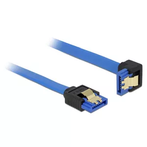 SATA Cable DeLOCK 85091 0.5m SATA 7-pin Black Blue