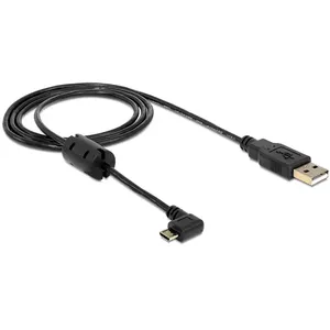 USB cable DeLOCK 83250 USB 2.0 1 m USB A Micro-USB B Black