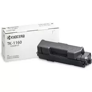 Картридж Kyocera TK-1160 чёрный — ресурс примерно 3000 страниц