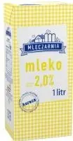 Молоко Mlekpol Mleczarnia Ультрапастеризованное 2,0% 1 л