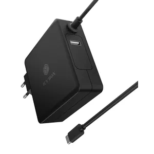 Зарядное устройство ICY BOX IB-PS101-PD для ноутбука смартфона планшета черное