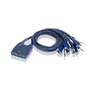 KVM Switch ATEN 4-Port USB VGA with Audio CS64US
