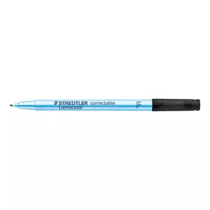 Staedtler Lumocolor 305 flomāsters Smalka Melns