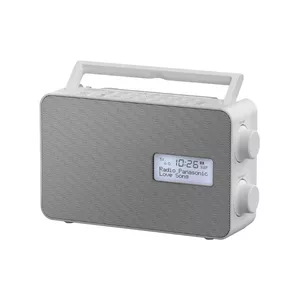 Panasonic RF-D30BTEG, DAB+ Radio Portable Digital Grey, White