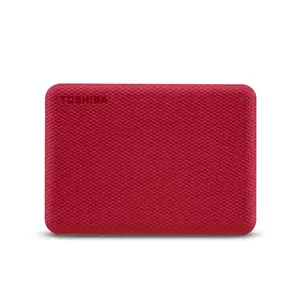 External Hard Drive Toshiba 1TB USB 2.0/3.2 Gen 1 Canvio Advance Red