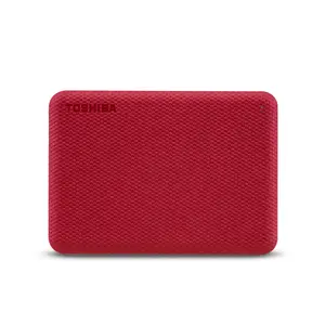 External Hard Drive Toshiba 1TB USB 2.0/3.2 Gen 1 Canvio Advance Red