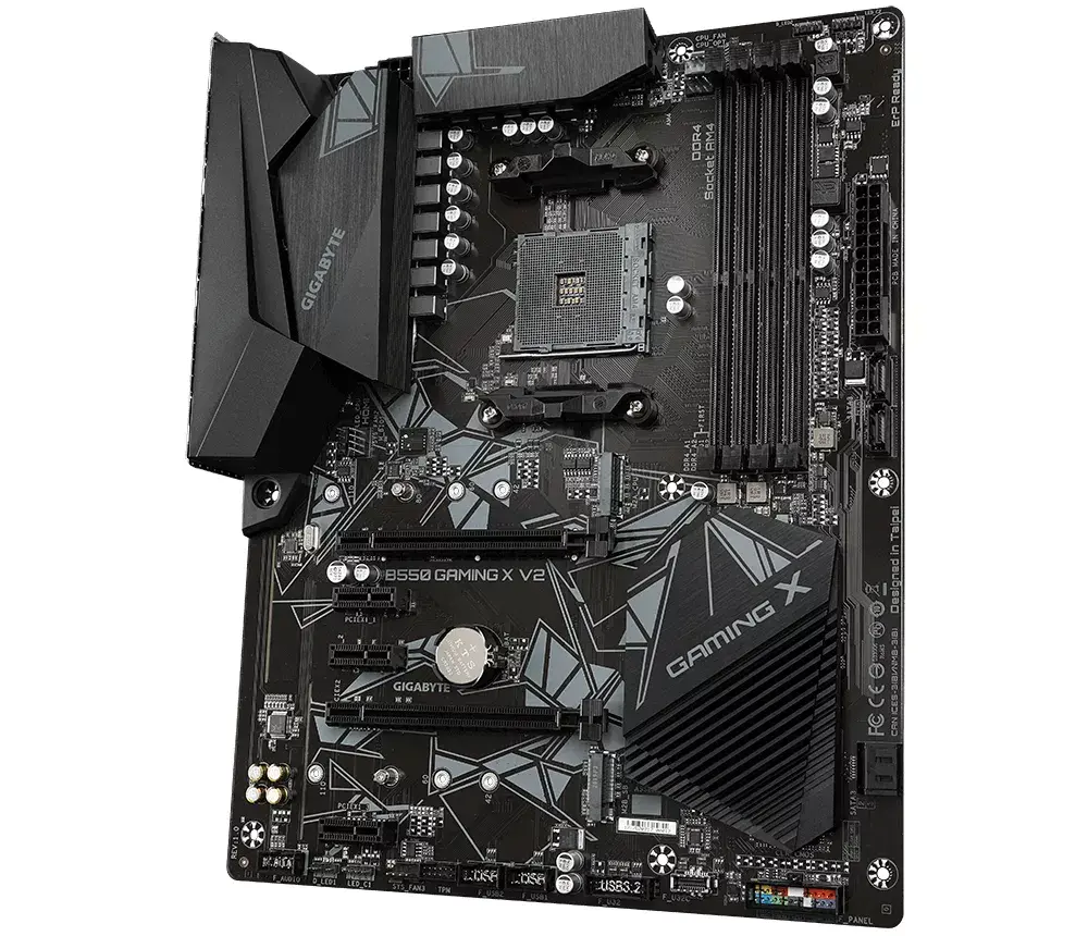 Pamatplate Gigabyte B550 Gaming X V2, B550 GAMING X V2 Photo 4