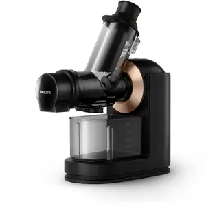 Philips Viva Collection HR1888/70 Медленная соковыжималка 150 Вт Черный Прозрачный со светодиодным дисплеем