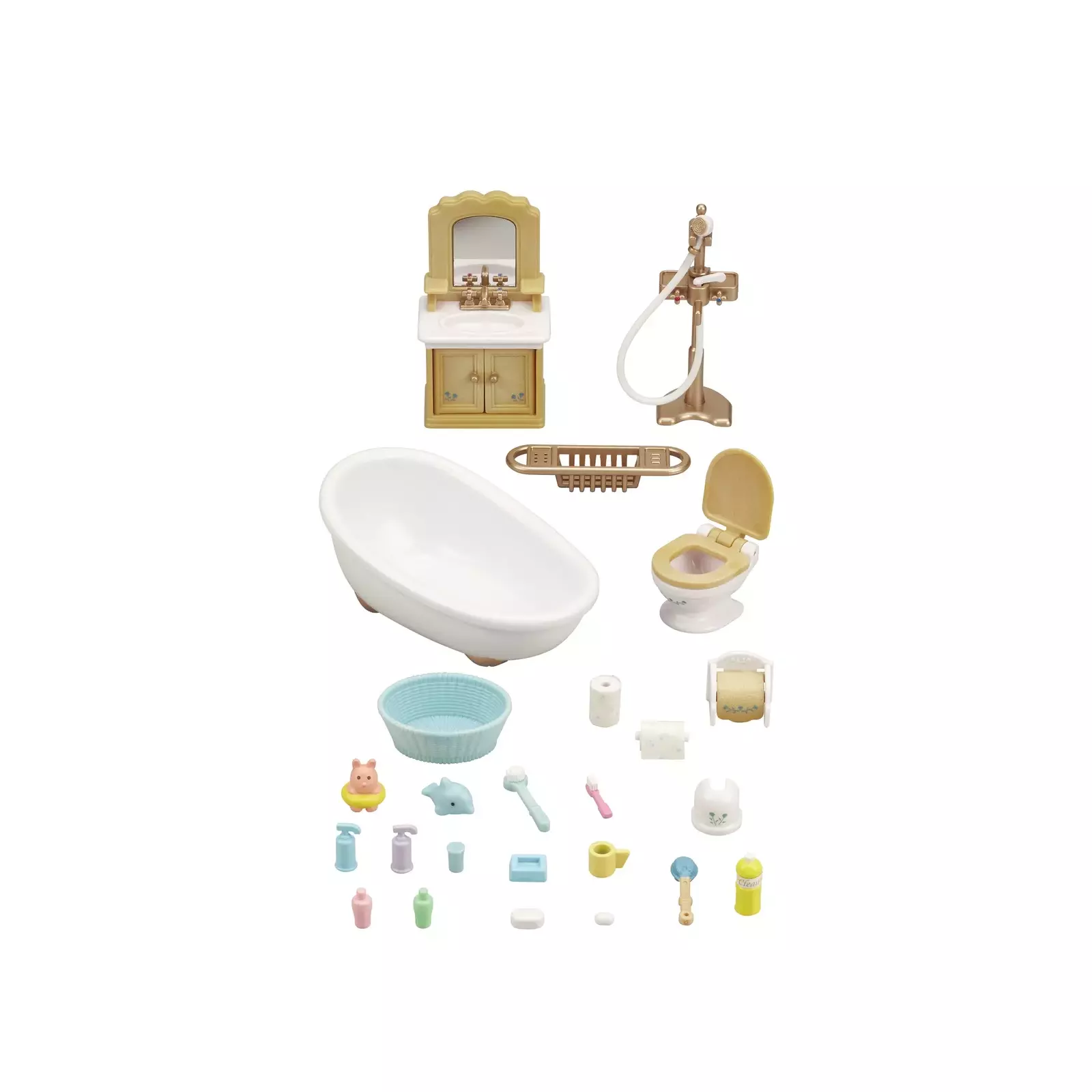 Sylvanian families country bathroom set 5034 on sale