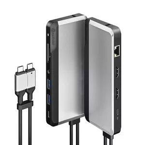 Docking Station ALOGIC 10-in-1 Dual USB-C Super Dock