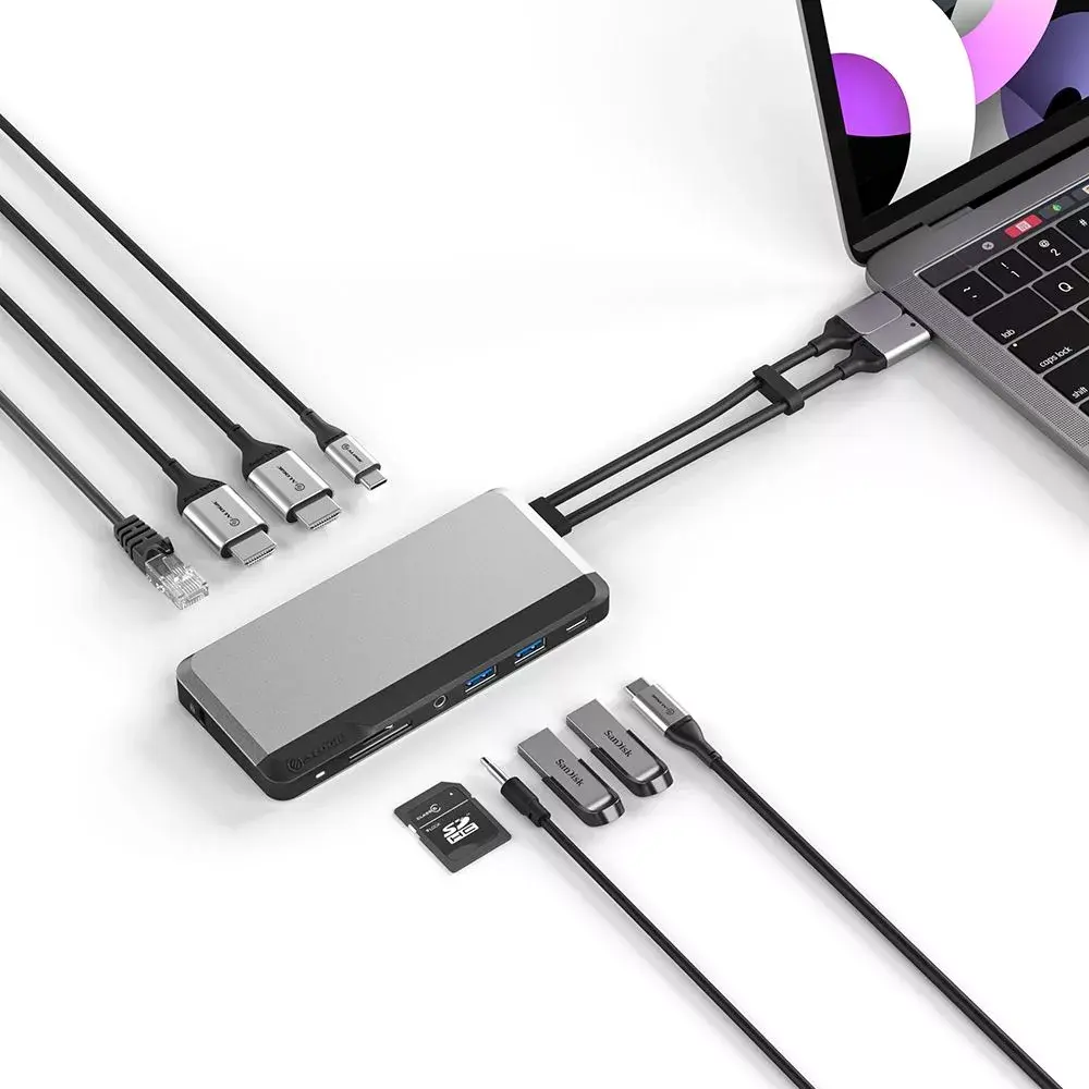 Docking Station ALOGIC 10-in-1 Dual USB-C Super Dock Photo 5