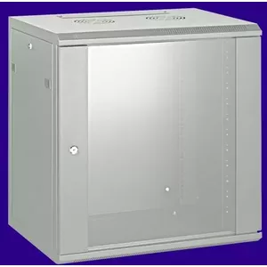 Настенный коммутационный шкаф 4U 19''/ 540x450/ серый/ композитный