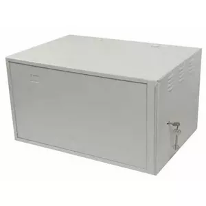 6U 19" Wall Mount Cabinet ProBase W6 540x400 Gray — compact network enclosure