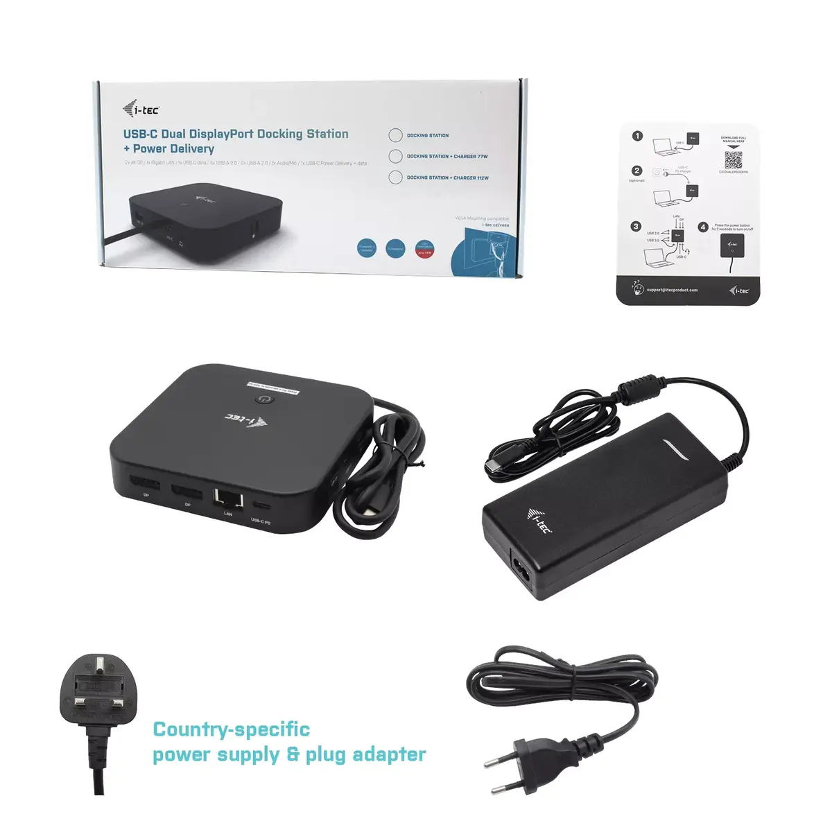Doku stacija i-tec USB-C Dual Display Docking Station Photo 20