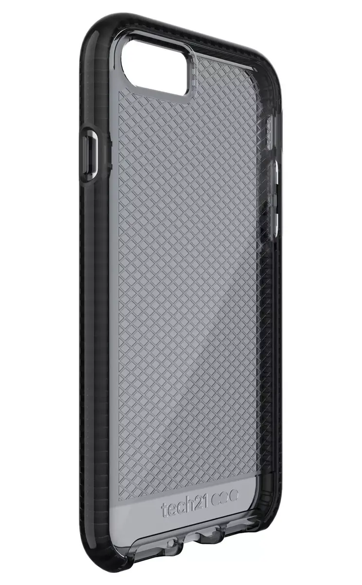 Tech21 Evo Check vāciņš iPhone 7 — melns, caurspīdīgs Photo 2