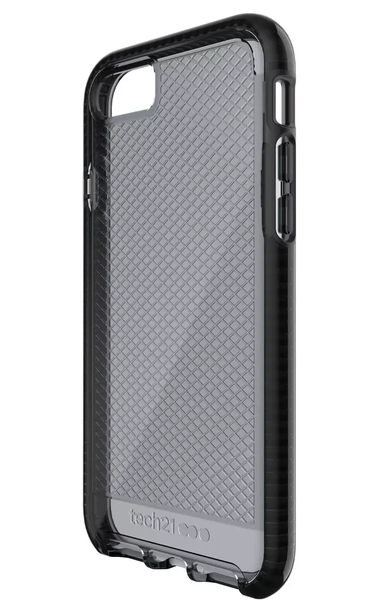 Tech21 Evo Check vāciņš iPhone 7 — melns, caurspīdīgs Photo 3