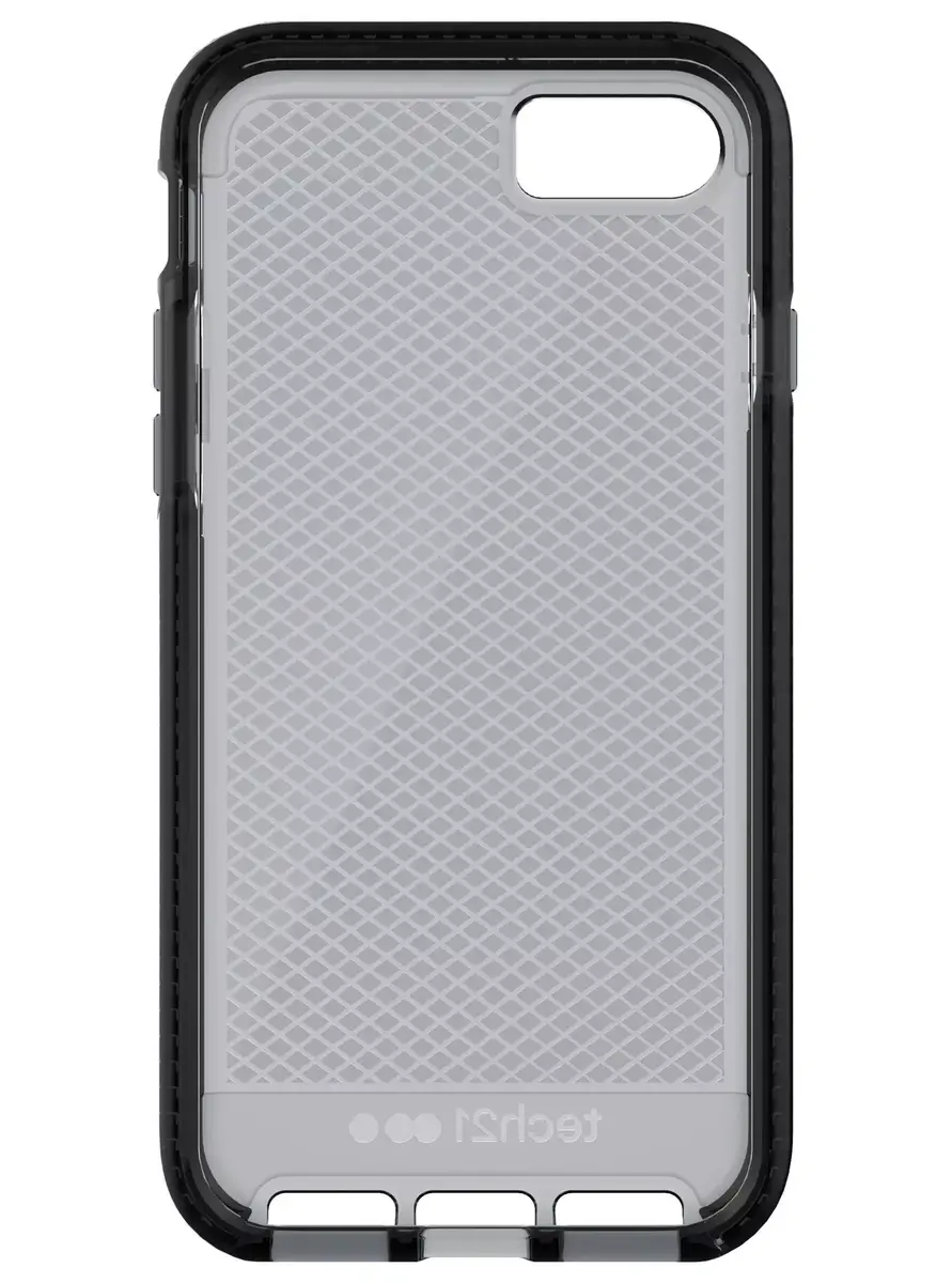 Tech21 Evo Check vāciņš iPhone 7 — melns, caurspīdīgs Photo 4