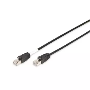 Сетевой кабель Digitus CAT 6 S/FTP outdoor patch cord RJ-45 Cat6 3м Черный