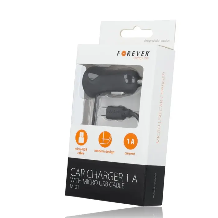 Автомобильное зарядное forever M-01 Photo 2