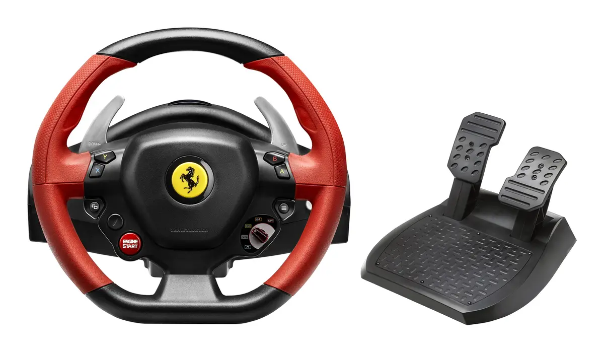 Stūre + Pedāļi Thrustmaster Ferrari 458
