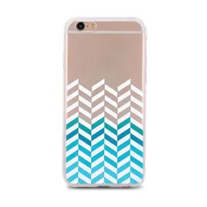 TPU чехол GreenGo для iPhone 7 — дизайн Trendy Strips, гибкая прозрачная защита