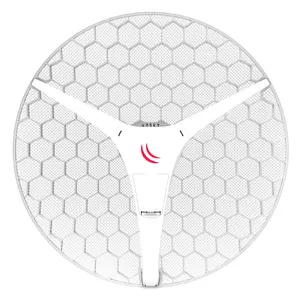 Āra CPE antena MikroTik LHG XL HP5 — 5.15–5.875 GHz, 27 dBi, 54 Mbit/s, PoE