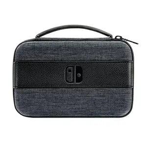 PDP 500-084 Pouch Case for Portable Game Console, Grey EVA and Leatherette
