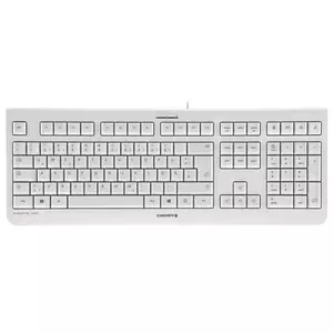 CHERRY KC 1000 tastatūra USB Swiss Pelēks