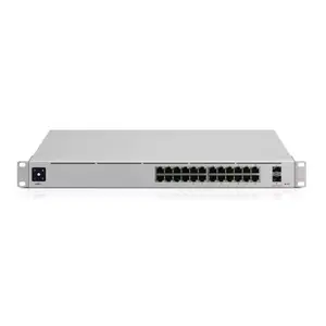 Коммутатор управляемый UBIQUITI UniFi Pro 24-Port PoE, 24x Gigabit RJ-45, 2x SFP+, PoE 400 Вт, L2/L3, 10G
