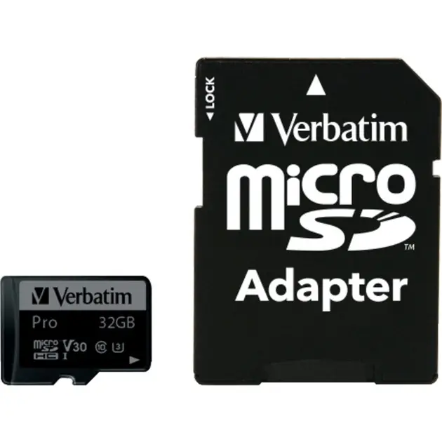 MicroSDHC Verbatim Pro 32GB Photo 4